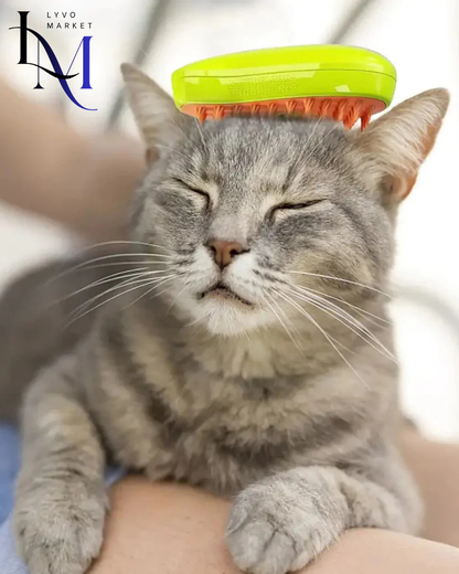 Cepillo de Vapor 3 en 1 para Mascotas